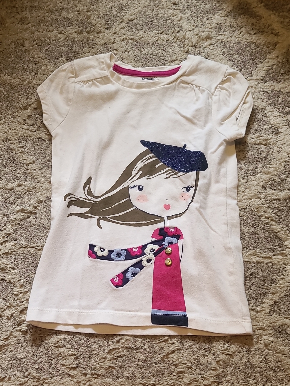 10 for $25 - Gymboree Girls 5 Short Sleeve Shirt with Girl